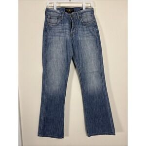 Lucky Brand Jeans 29 x 32 Mens 227 Slim Boot Fit Button Fly Light Wash 2000s y2k